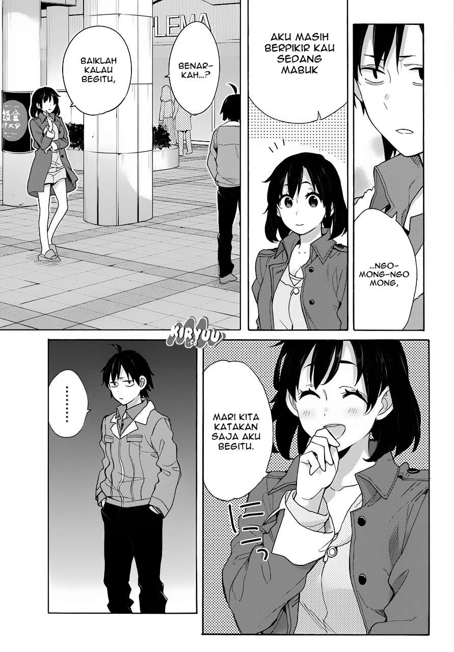 Yahari Ore no Seishun Love Comedy wa Machigatteiru.: Monologue Chapter 62 Gambar 23