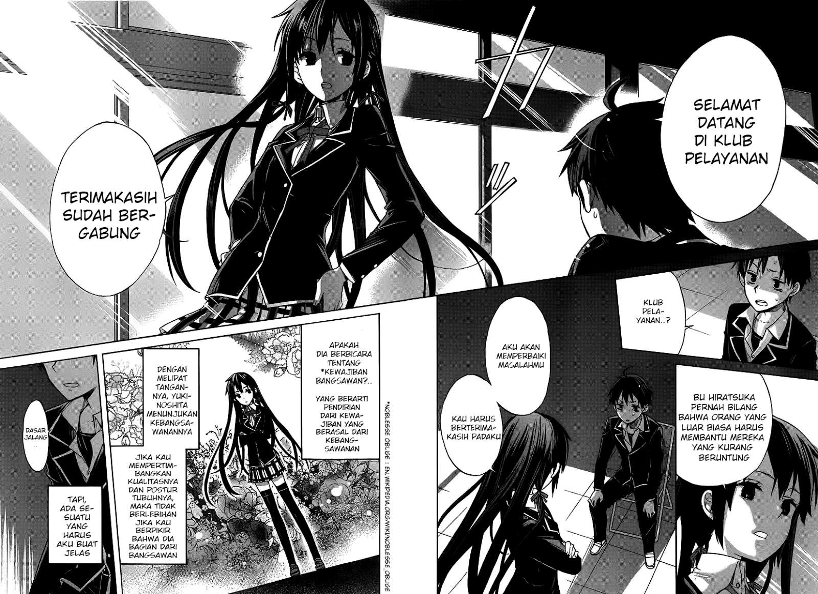 Yahari Ore no Seishun Love Comedy wa Machigatteiru.: Monologue Chapter 1 Gambar 35