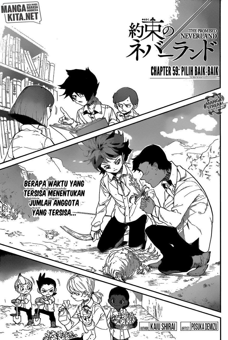 Baca Manga The Promised Neverland Chapter 59 Gambar 2