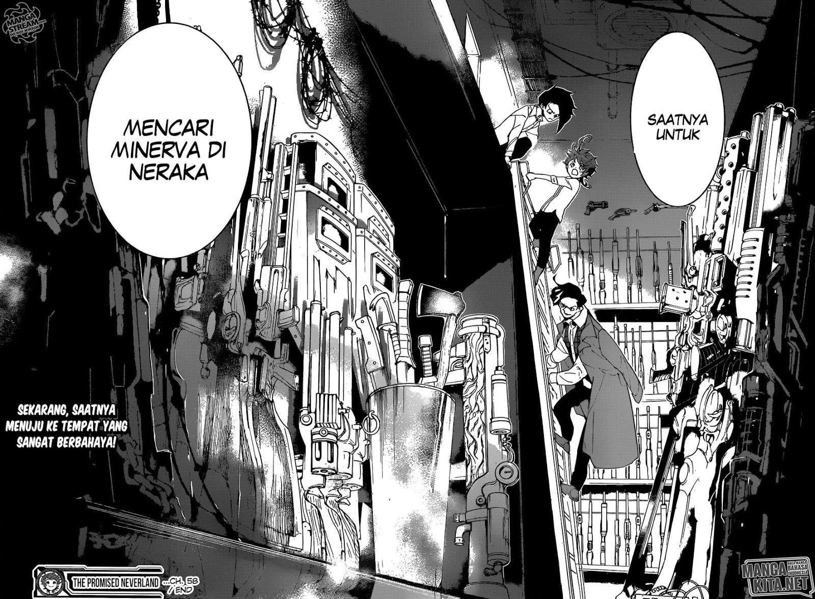 The Promised Neverland Chapter 58 Gambar 19