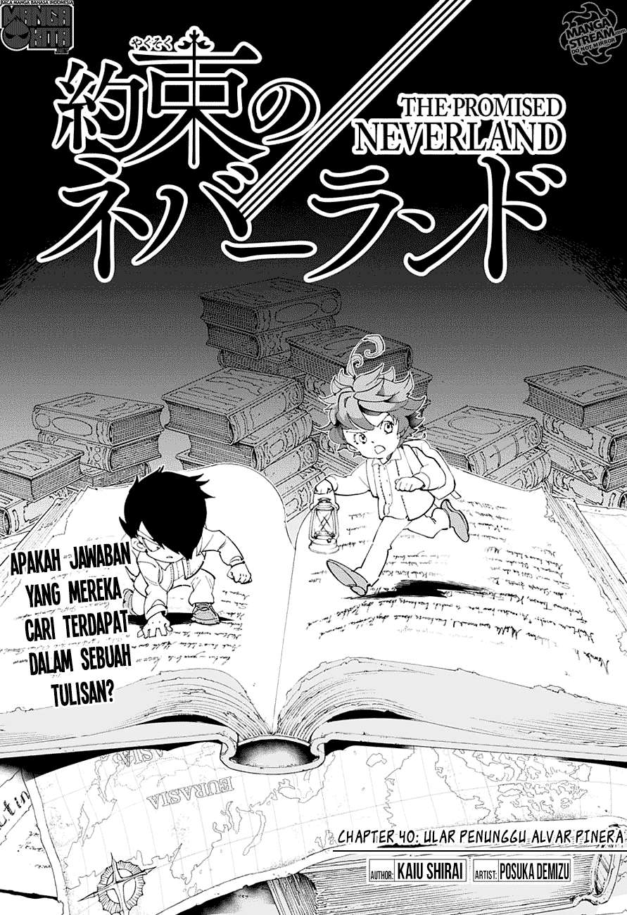 The Promised Neverland Chapter 40 Gambar 4