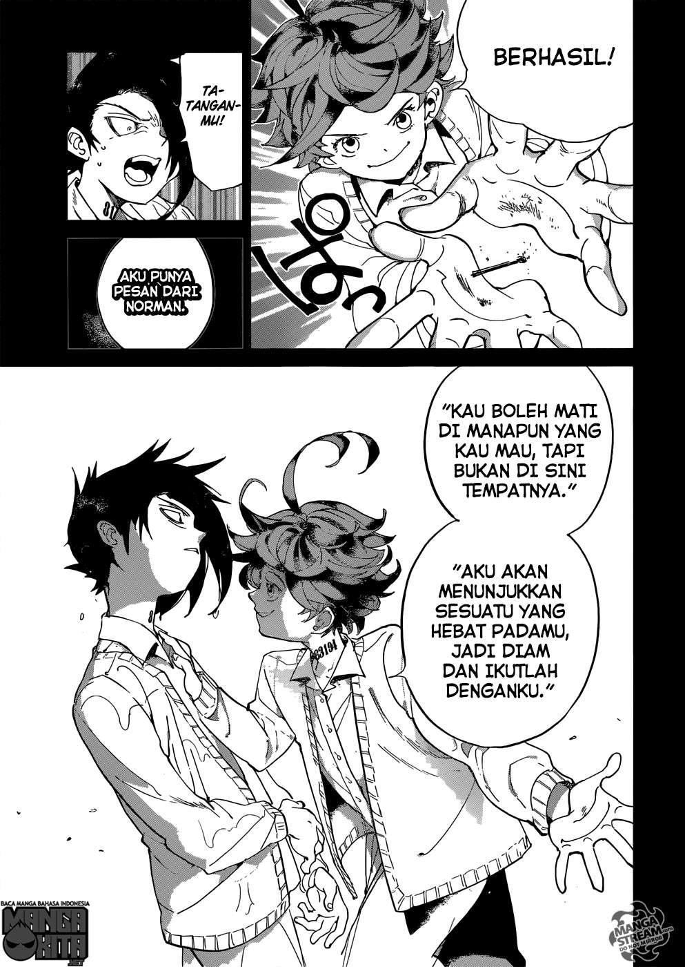 The Promised Neverland Chapter 33 Gambar 17