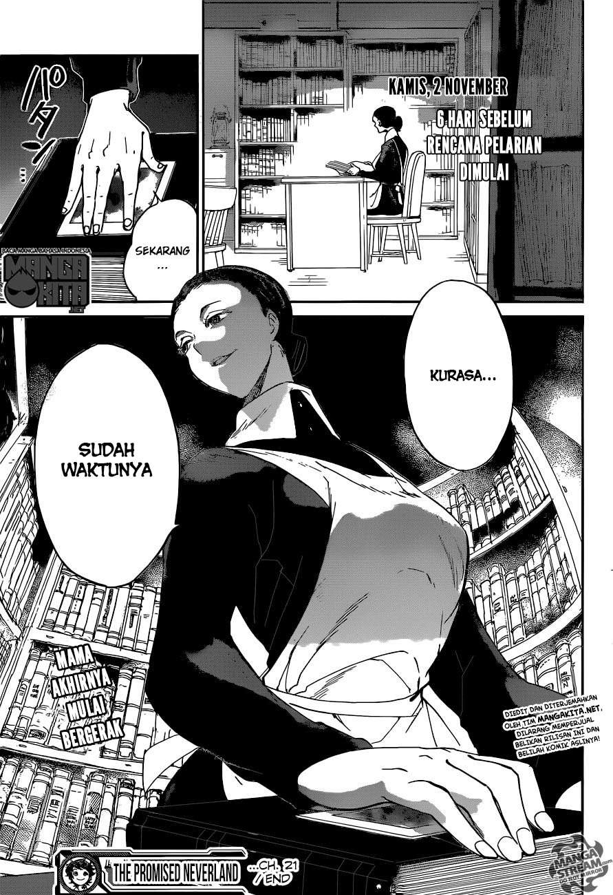 The Promised Neverland Chapter 21 Gambar 24
