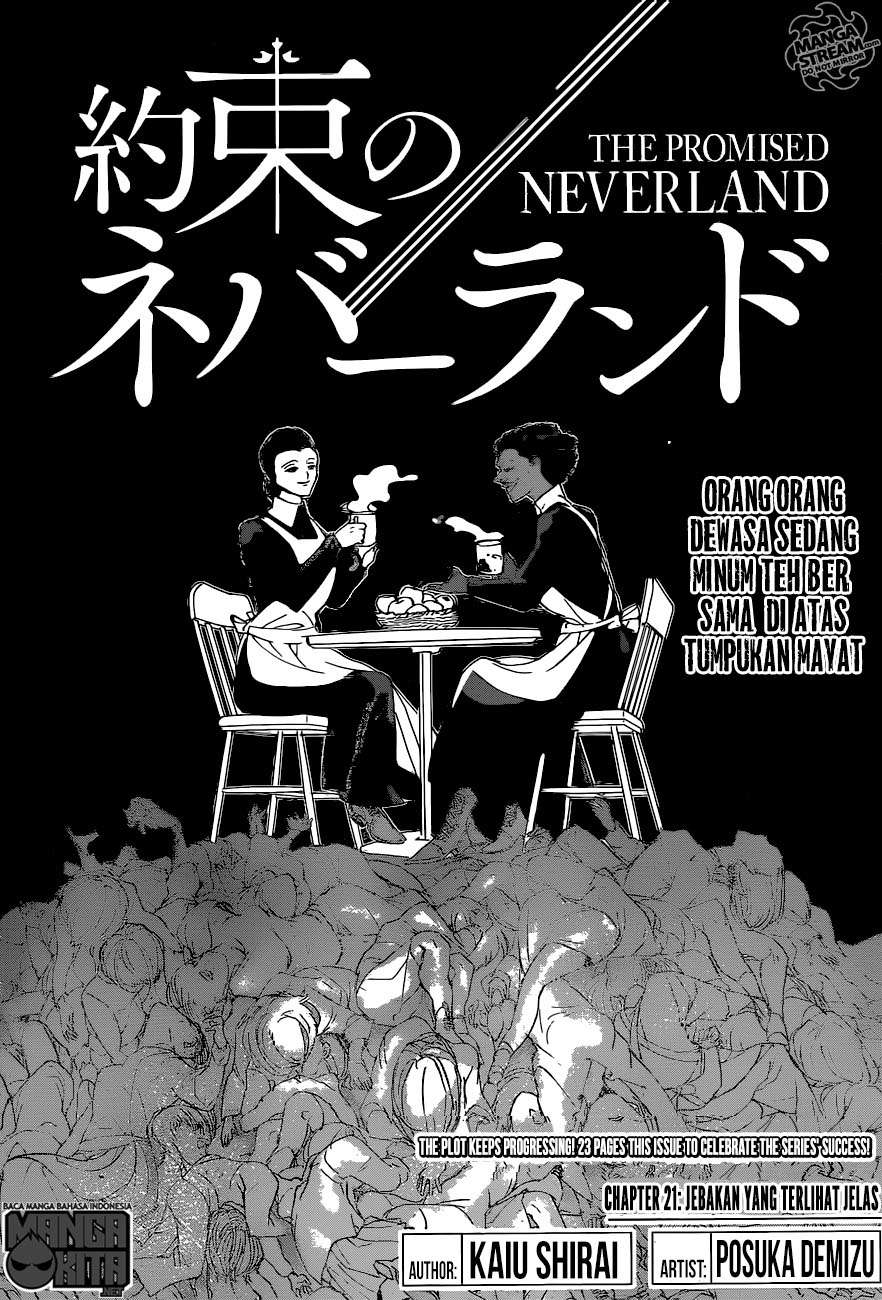 The Promised Neverland Chapter 21 Gambar 3