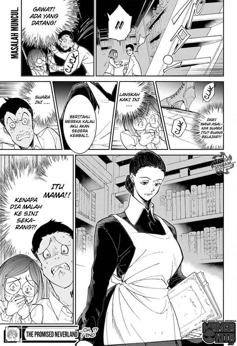 The Promised Neverland Chapter 17 Gambar 20