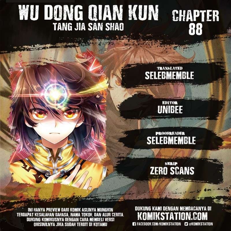 Baca Komik Wu Dong Qian Kun Chapter 88 Gambar 1