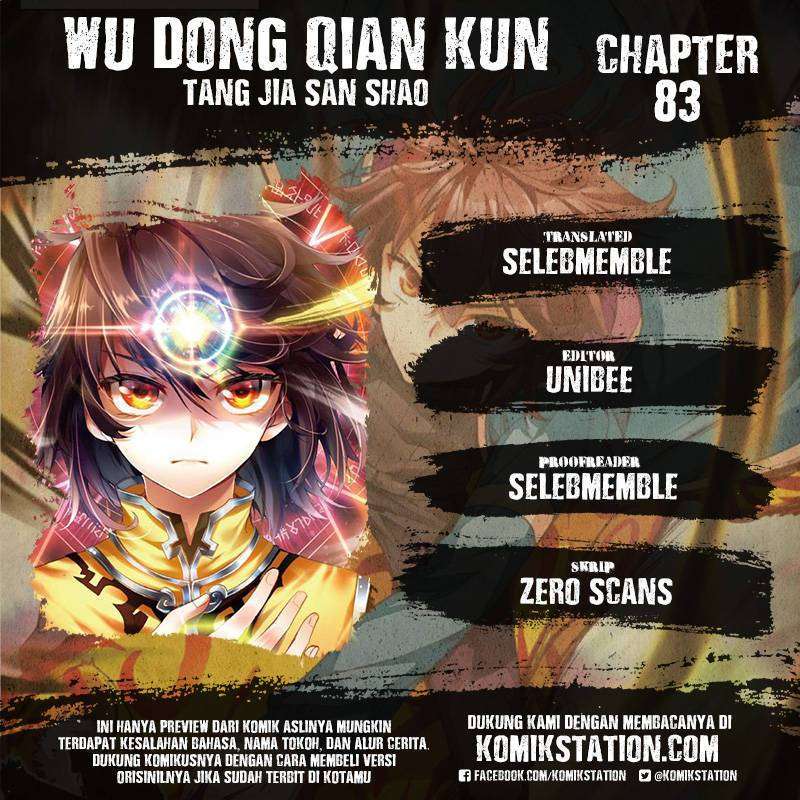Baca Komik Wu Dong Qian Kun Chapter 83 Gambar 1