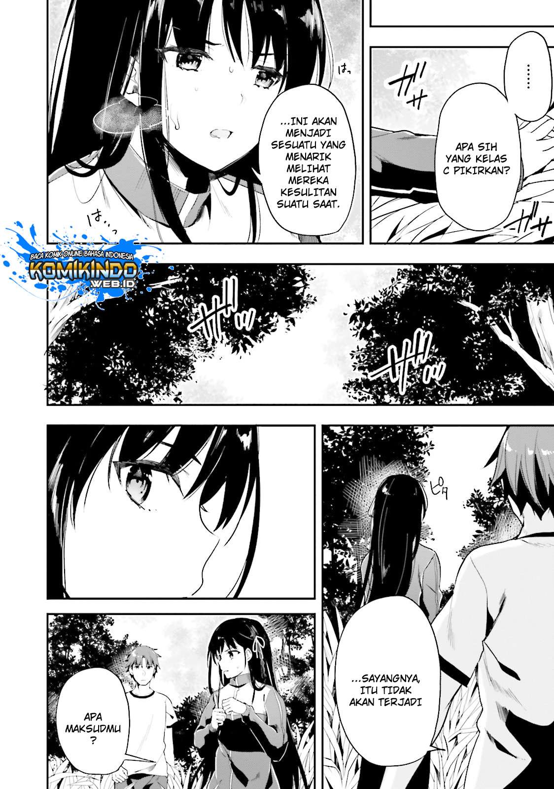 Youkoso Jitsuryoku Shijou Shugi no Kyoushitsu e Chapter 19 Gambar 15