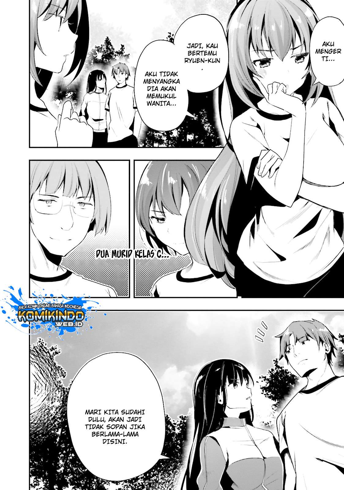 Youkoso Jitsuryoku Shijou Shugi no Kyoushitsu e Chapter 19 Gambar 30
