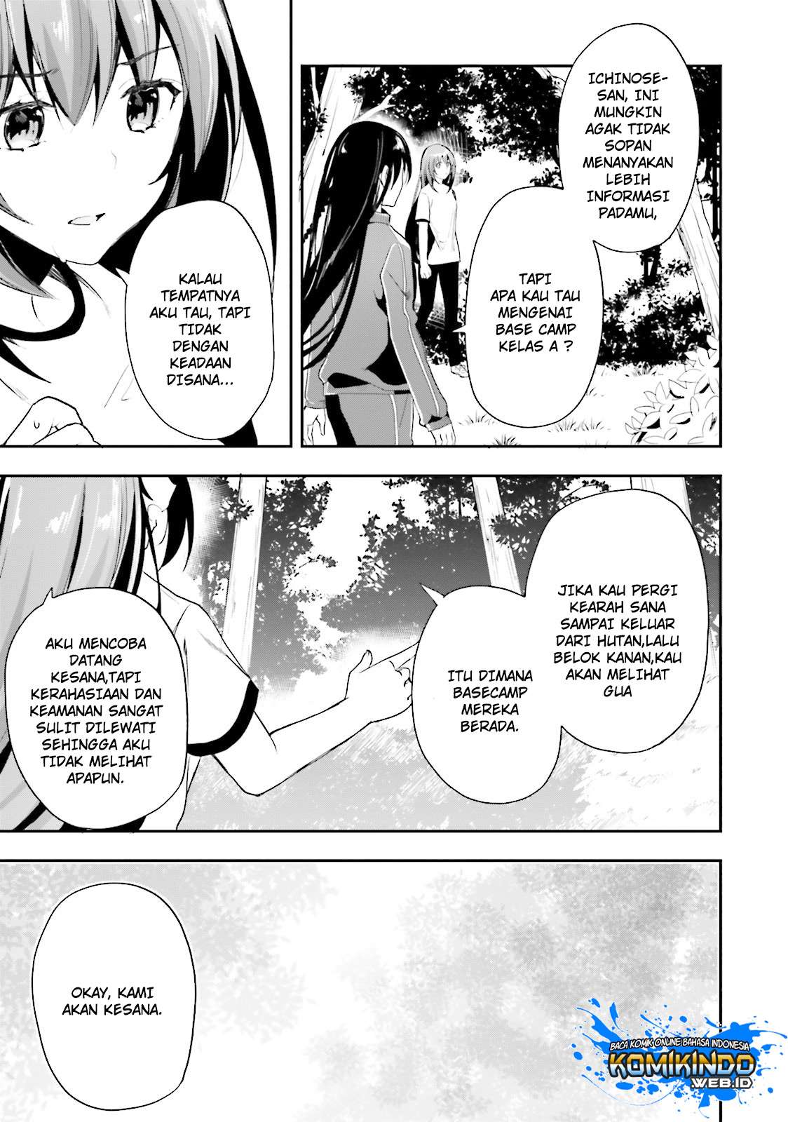 Youkoso Jitsuryoku Shijou Shugi no Kyoushitsu e Chapter 19 Gambar 31