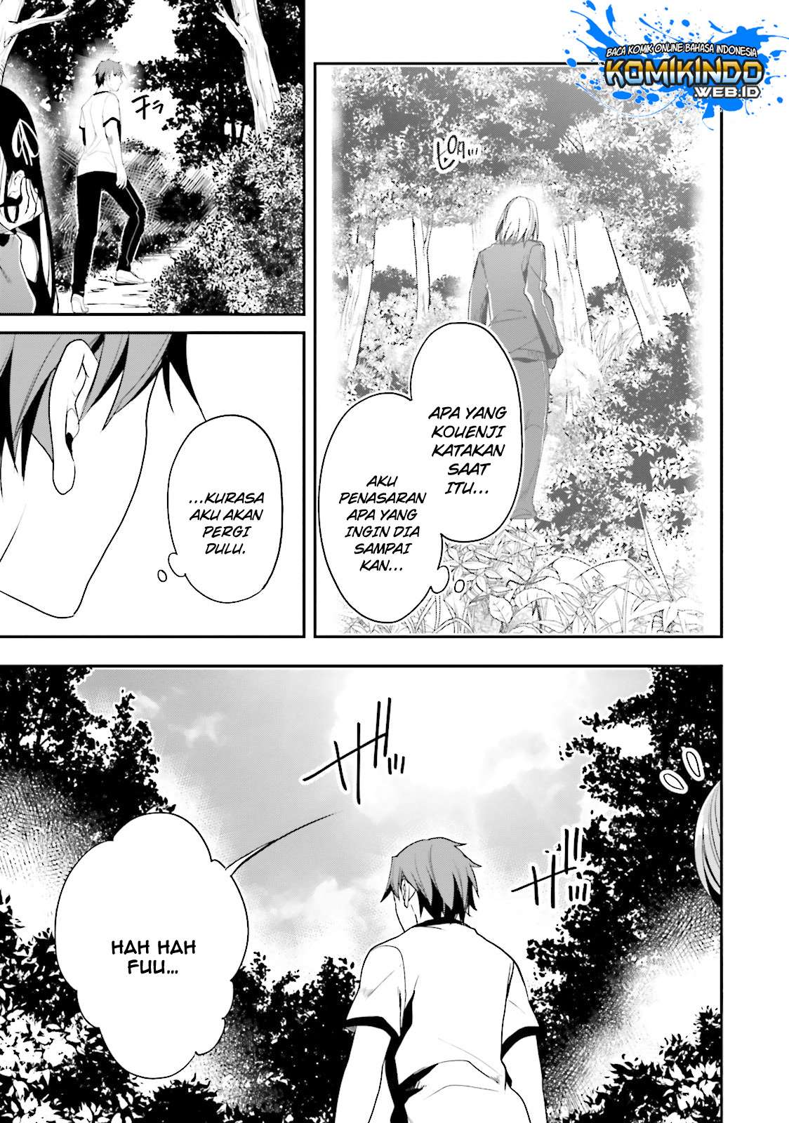 Youkoso Jitsuryoku Shijou Shugi no Kyoushitsu e Chapter 19 Gambar 35