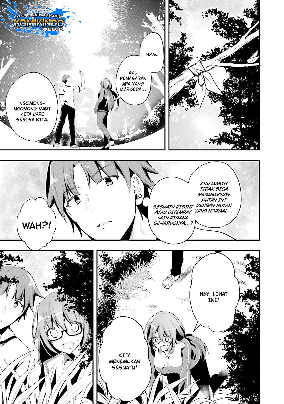 Youkoso Jitsuryoku Shijou Shugi no Kyoushitsu e Chapter 19 Gambar 41