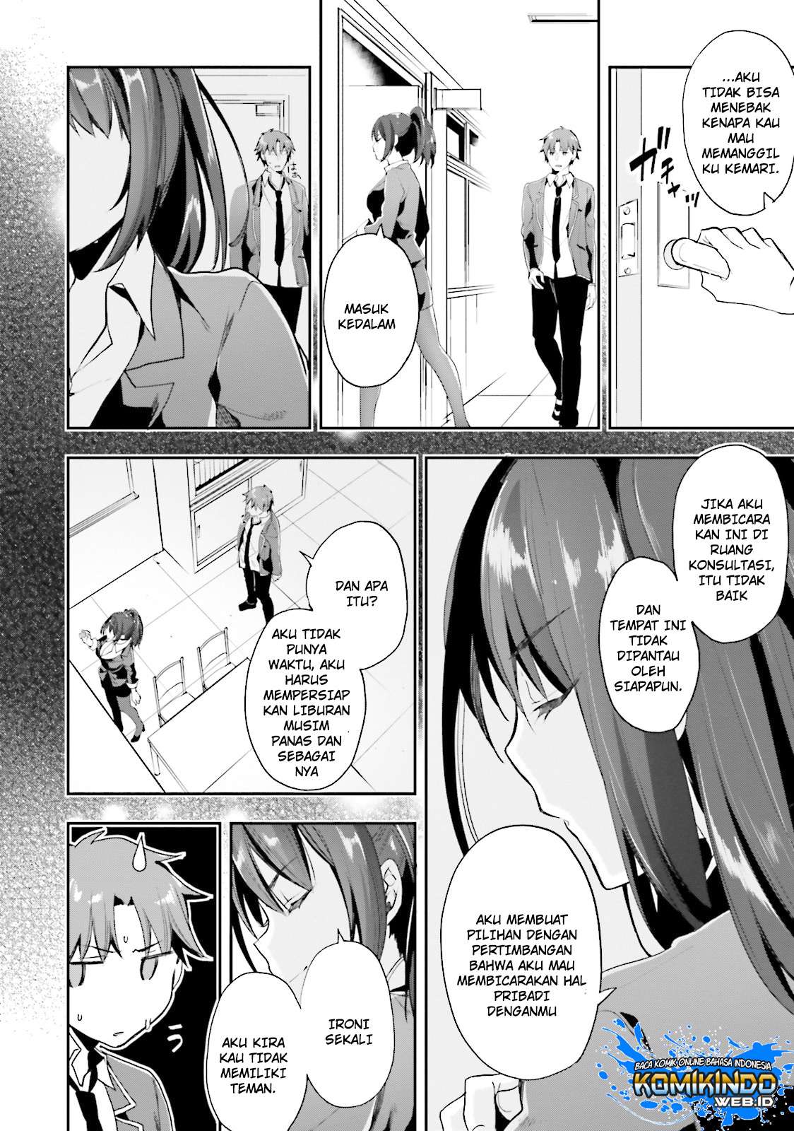 Youkoso Jitsuryoku Shijou Shugi no Kyoushitsu e Chapter 19 Gambar 7