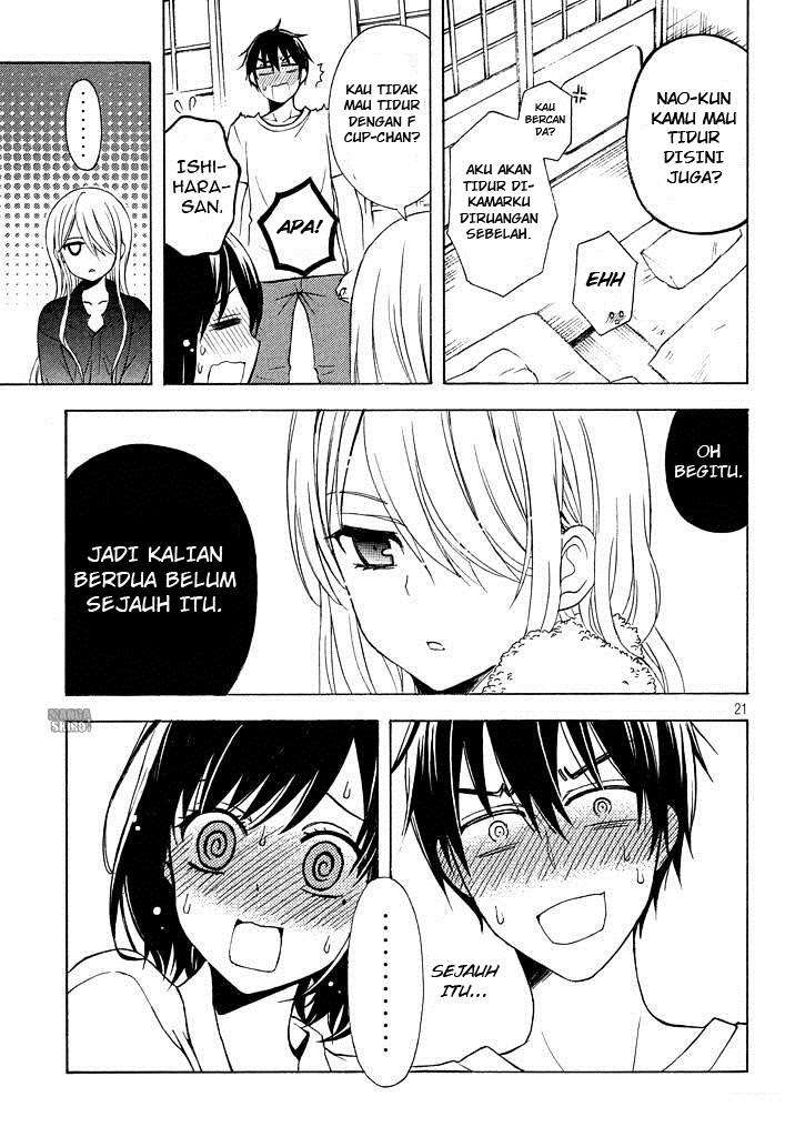 Watari-kun no xx ga Houkai Sunzen Chapter 31 Gambar 23