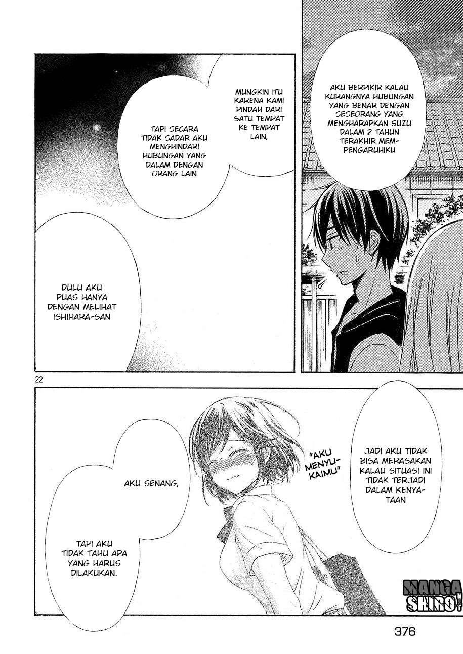 Watari-kun no xx ga Houkai Sunzen Chapter 24 Gambar 21