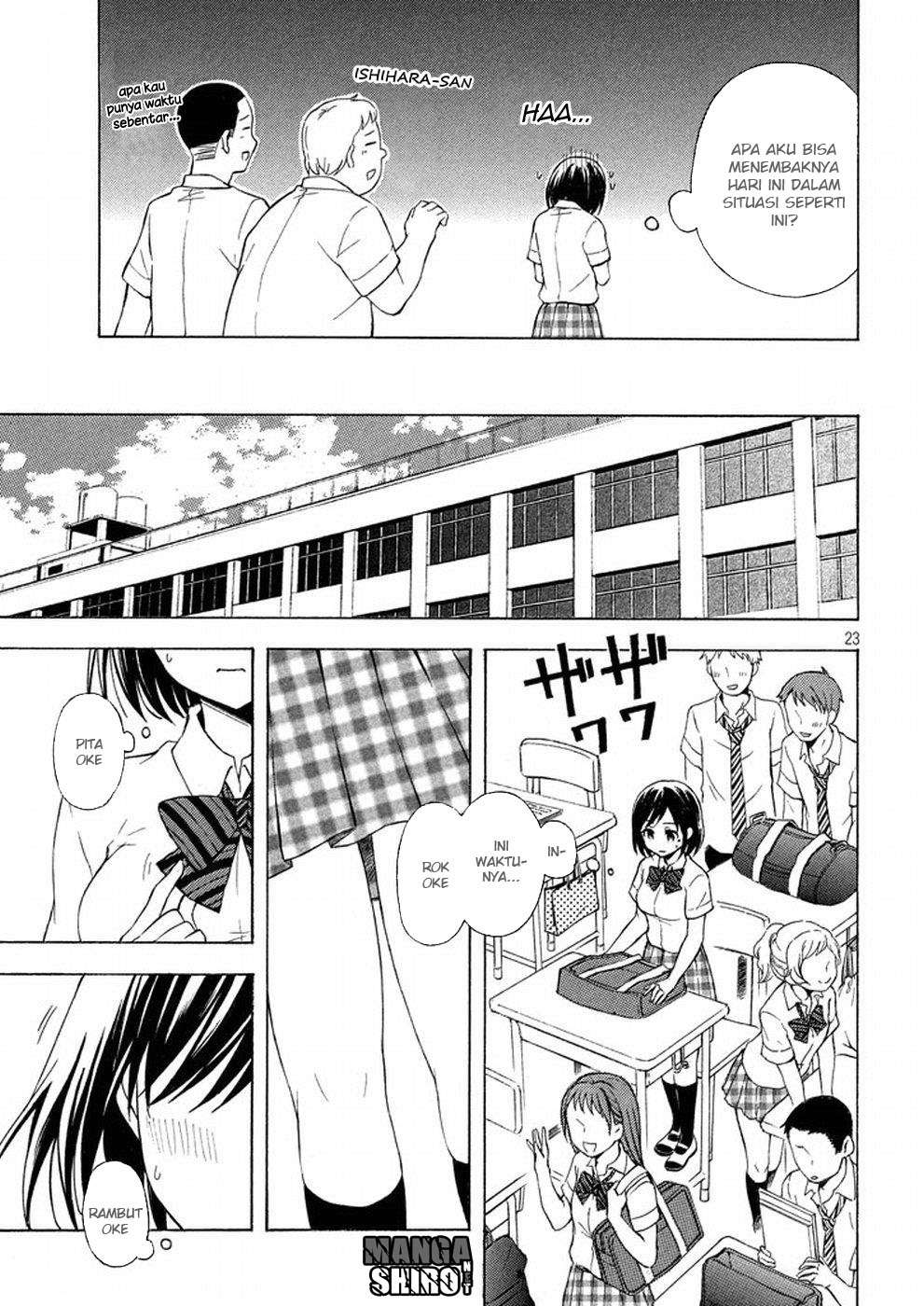 Watari-kun no xx ga Houkai Sunzen Chapter 22 Gambar 24