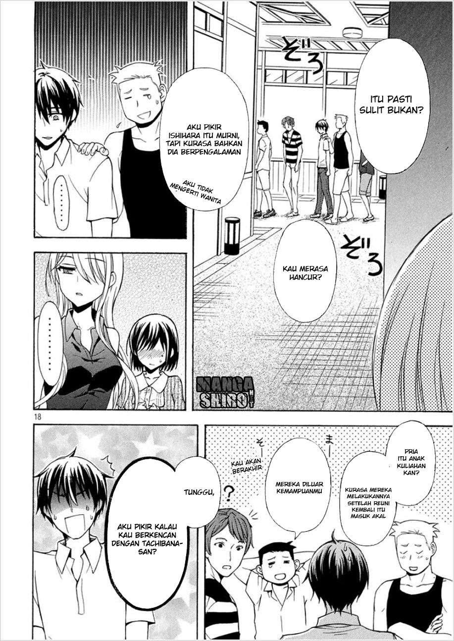 Watari-kun no xx ga Houkai Sunzen Chapter 16 Gambar 19