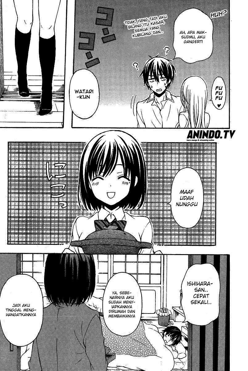 Watari-kun no xx ga Houkai Sunzen Chapter 7 Gambar 22
