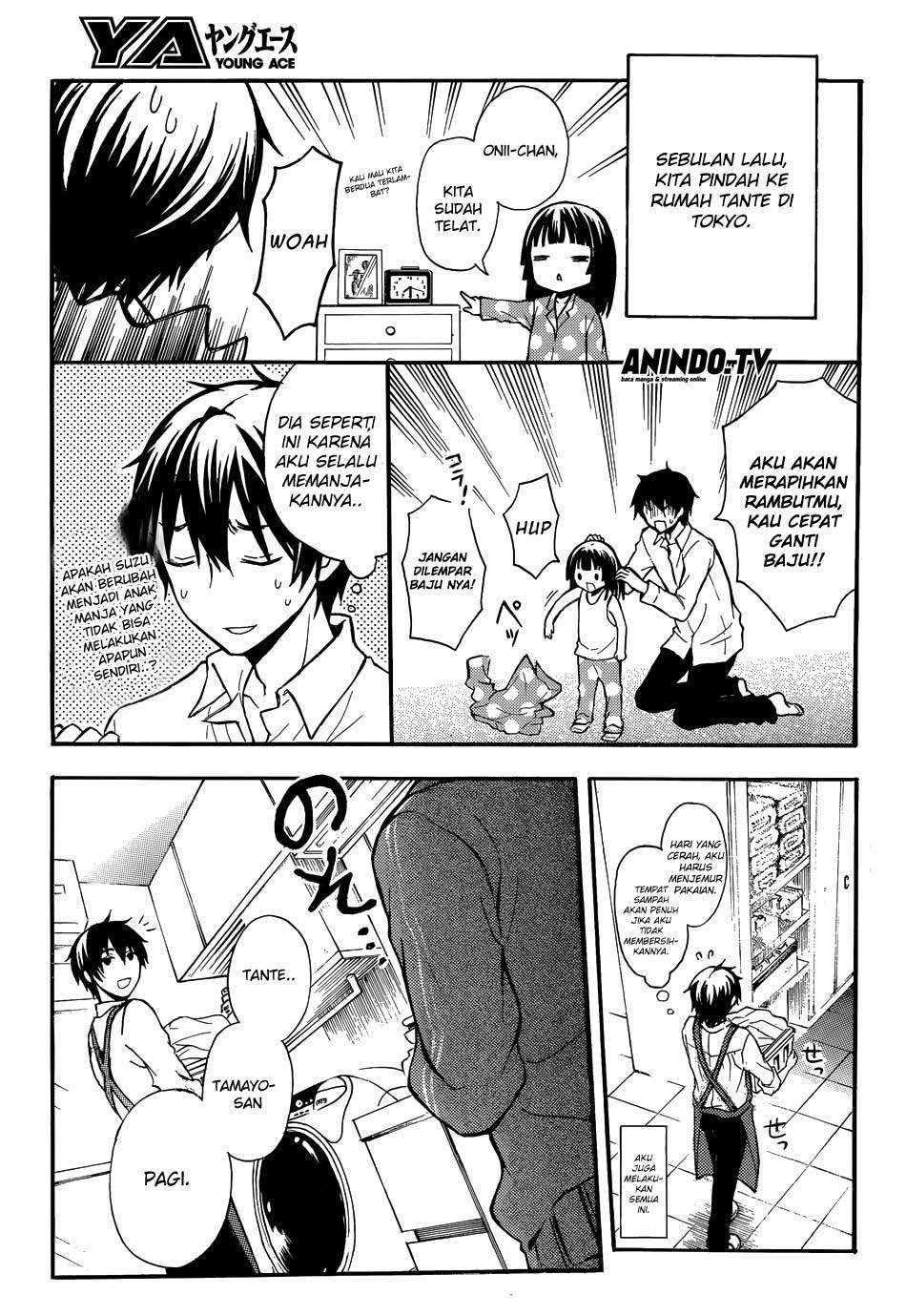 Watari-kun no xx ga Houkai Sunzen Chapter 1 Gambar 10