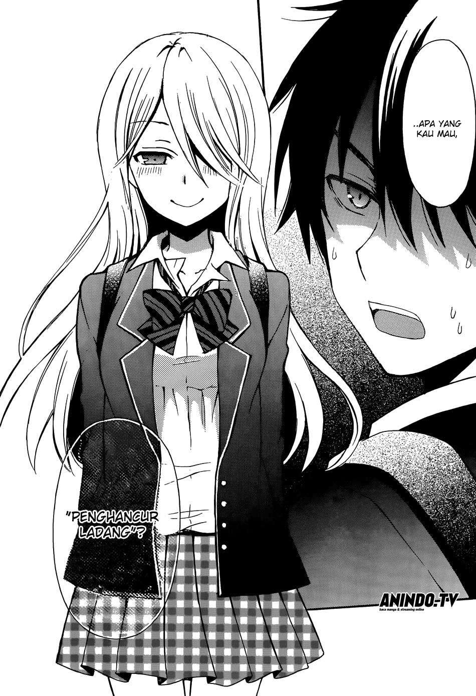 Watari-kun no xx ga Houkai Sunzen Chapter 1 Gambar 29