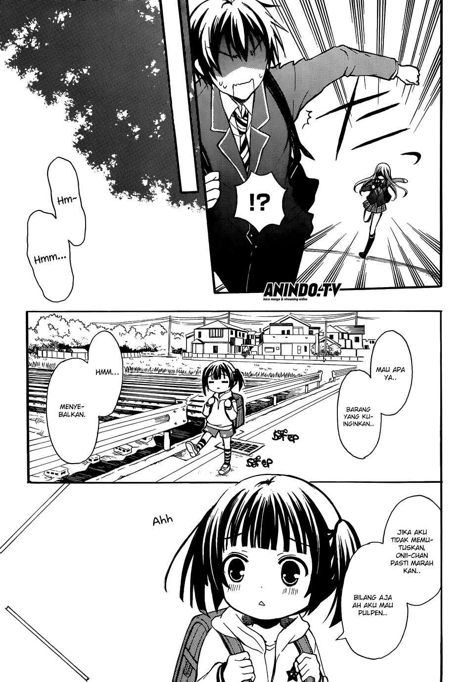 Watari-kun no xx ga Houkai Sunzen Chapter 1 Gambar 34