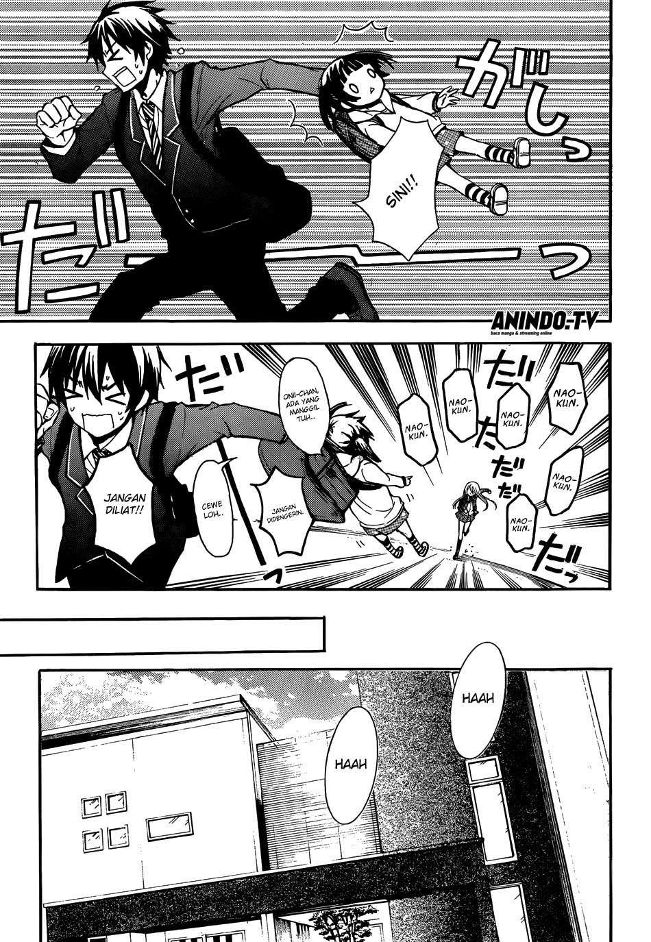 Watari-kun no xx ga Houkai Sunzen Chapter 1 Gambar 36