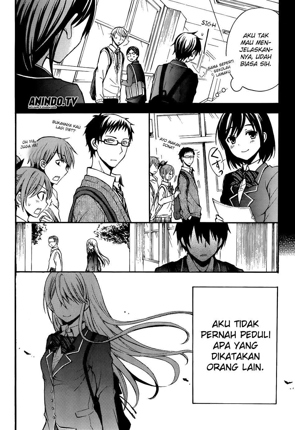 Watari-kun no xx ga Houkai Sunzen Chapter 1 Gambar 7
