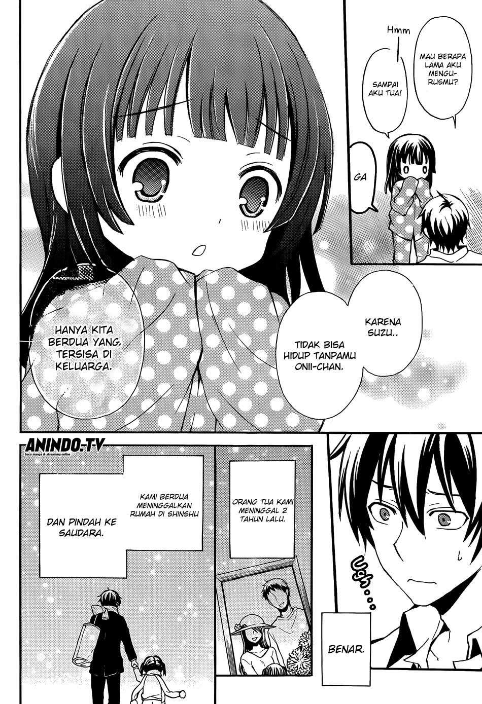 Watari-kun no xx ga Houkai Sunzen Chapter 1 Gambar 9