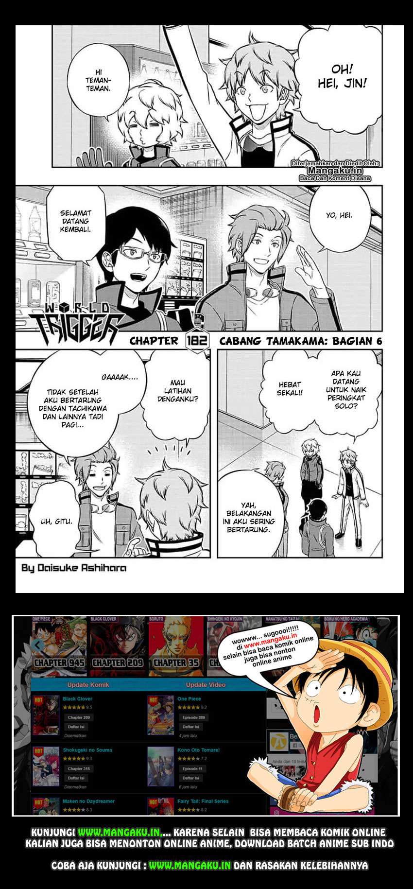 Baca Manga World Trigger Chapter 182 Gambar 2