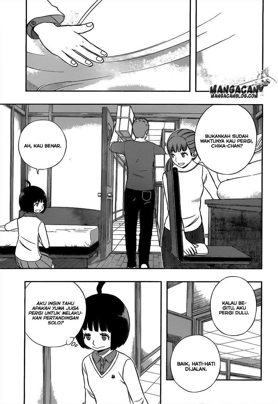 World Trigger Chapter 161 Gambar 17