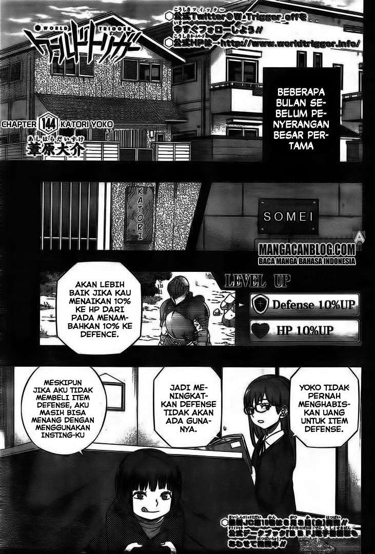 Baca Komik World Trigger Chapter 144 Gambar 1