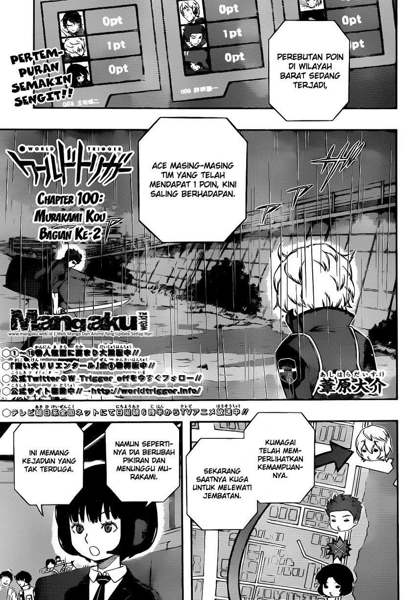 Baca Manga World Trigger Chapter 100 Gambar 2