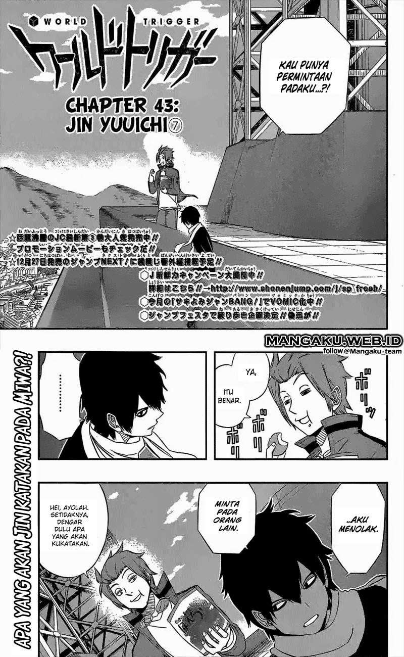 Baca Manga World Trigger Chapter 43 Gambar 2