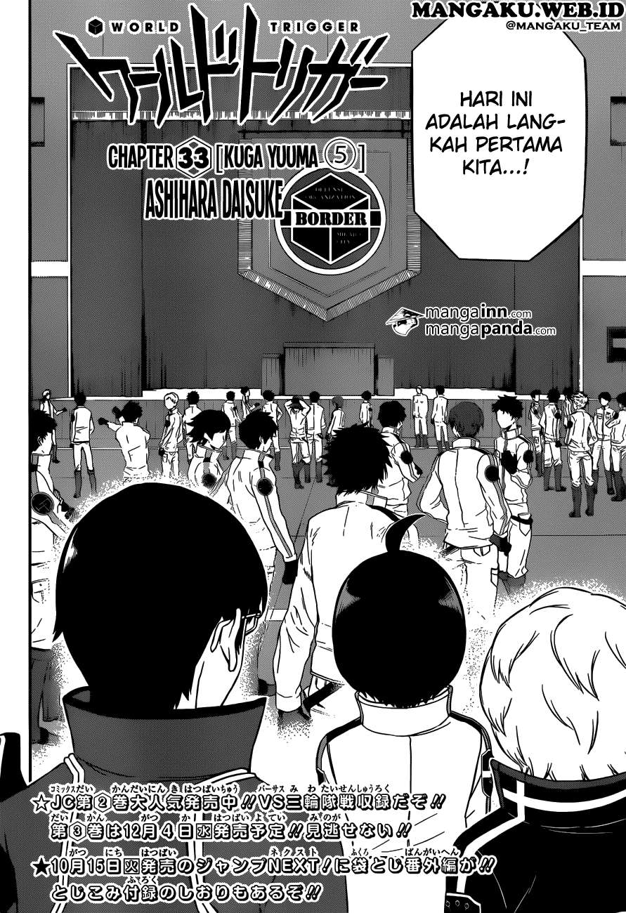 Baca Manga World Trigger Chapter 33 Gambar 2