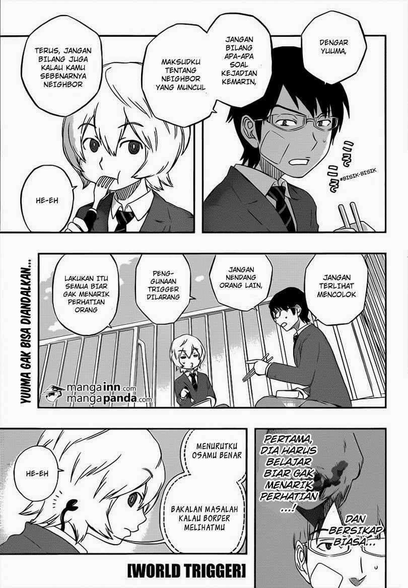 Baca Manga World Trigger Chapter 3 Gambar 2
