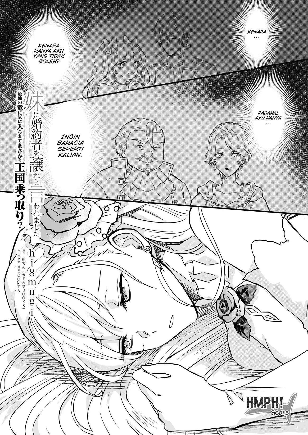 Baca Manga I was Told to Relinquish My Fiancé to My Little Sister, and the Greatest Dragon Took a Liking to Me and Unbelievably Took Over the Kingdom Chapter 2 Gambar 2