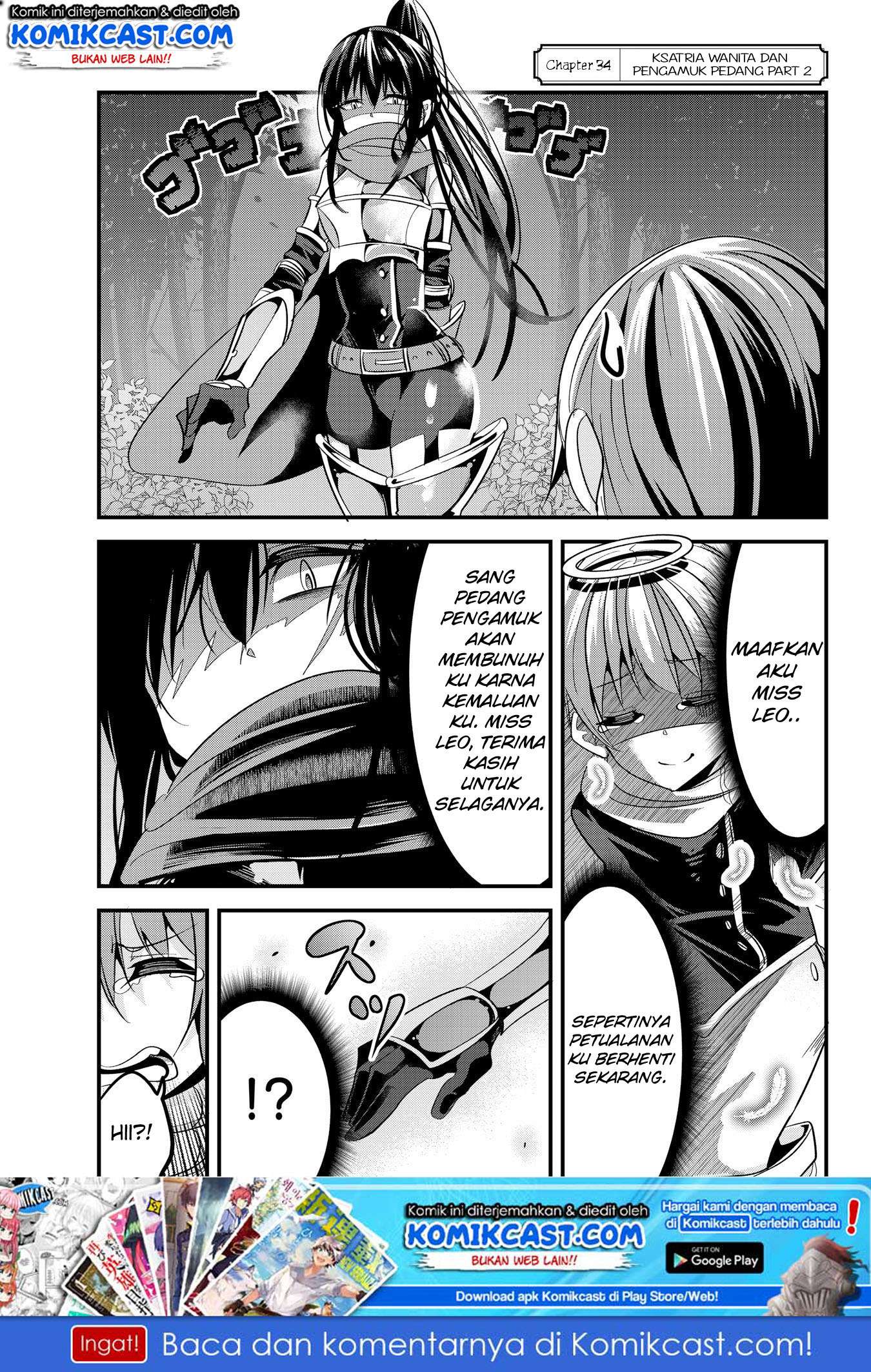 Baca Manga Ima Made Ichido mo Onna Atsukaisareta koto ga nai Onna Kishi wo Onna Atsukai suru Chapter 34 Gambar 2
