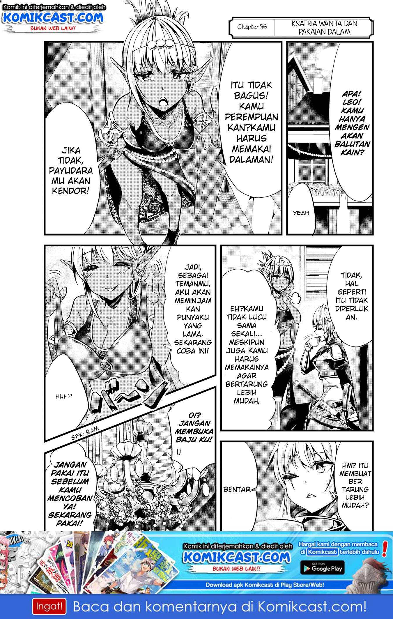 Baca Manga Ima Made Ichido mo Onna Atsukaisareta koto ga nai Onna Kishi wo Onna Atsukai suru Chapter 36 Gambar 2