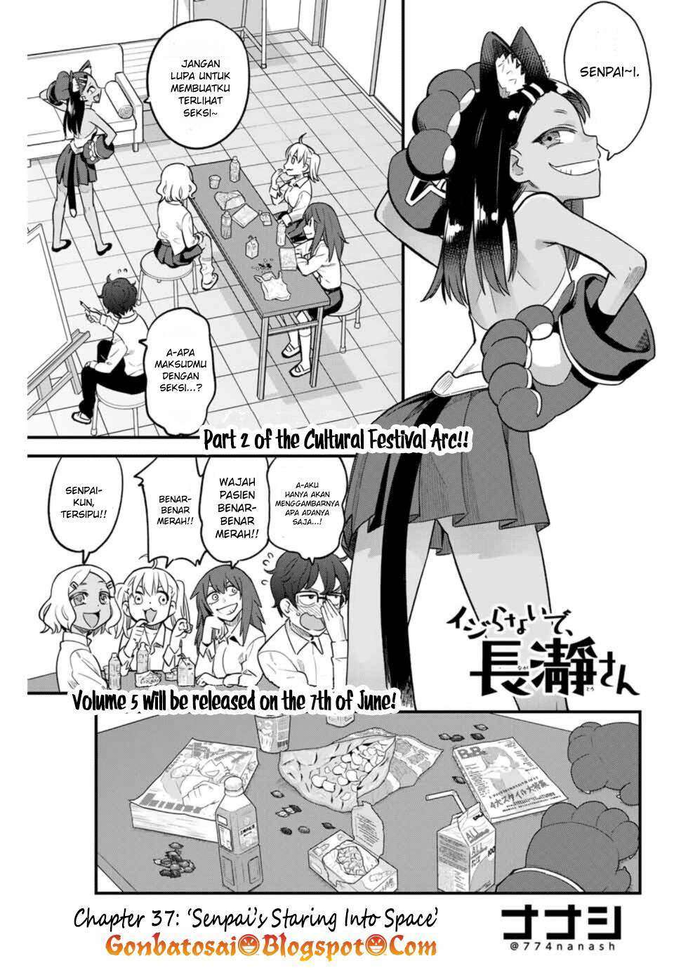 Baca Manga Ijiranaide, Nagatoro-san Chapter 37 Gambar 2
