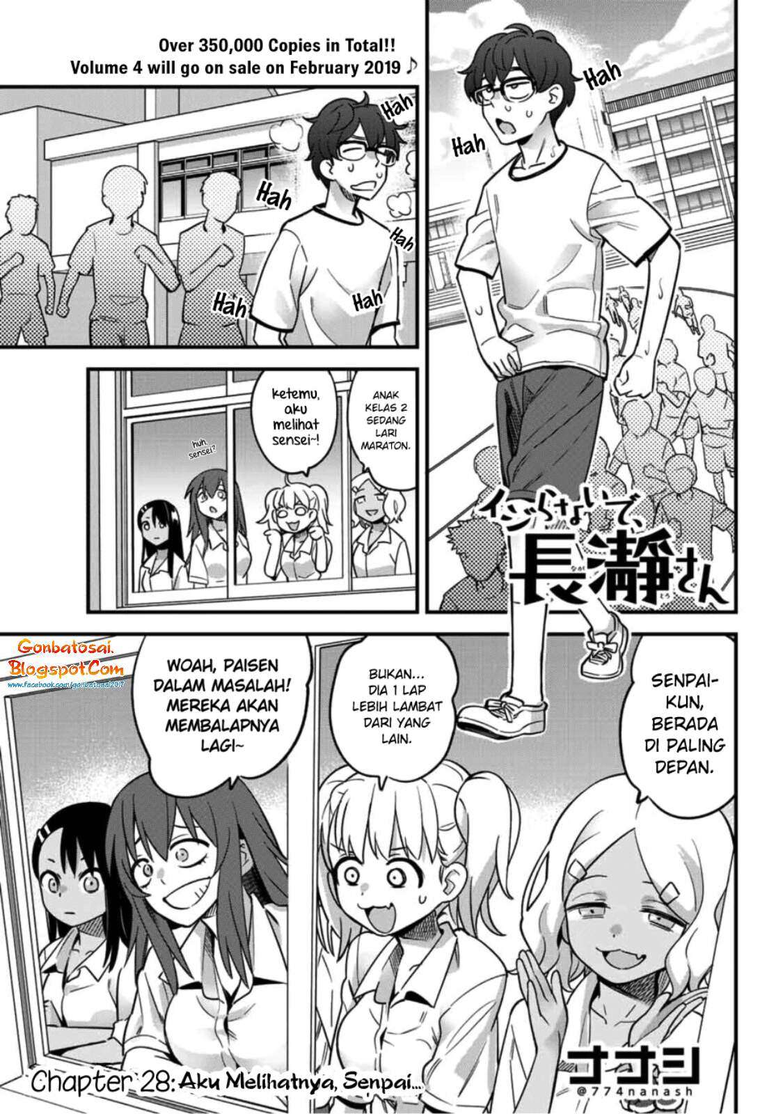 Baca Manga Ijiranaide, Nagatoro-san Chapter 28 Gambar 2
