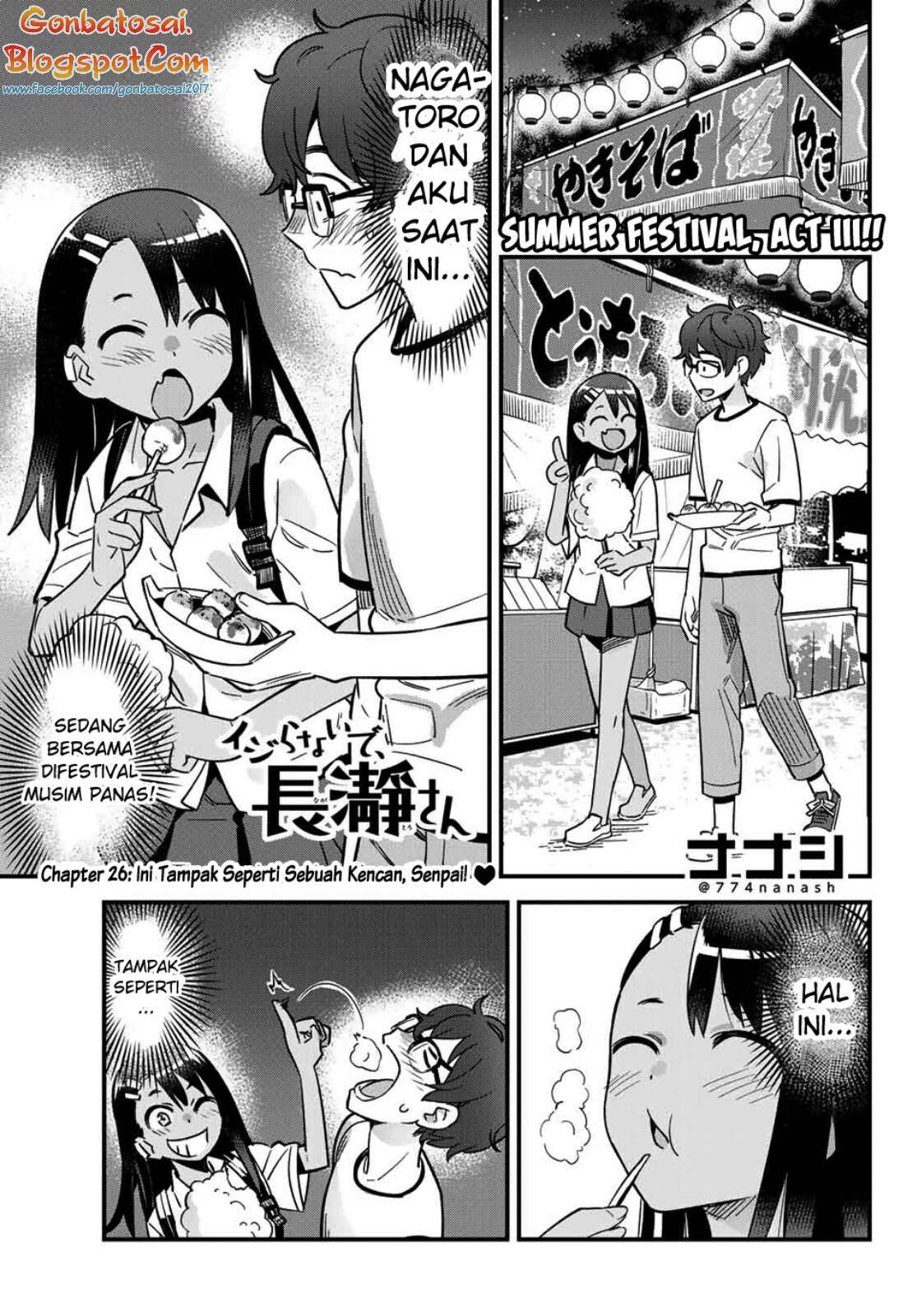 Baca Manga Ijiranaide, Nagatoro-san Chapter 26 Gambar 2