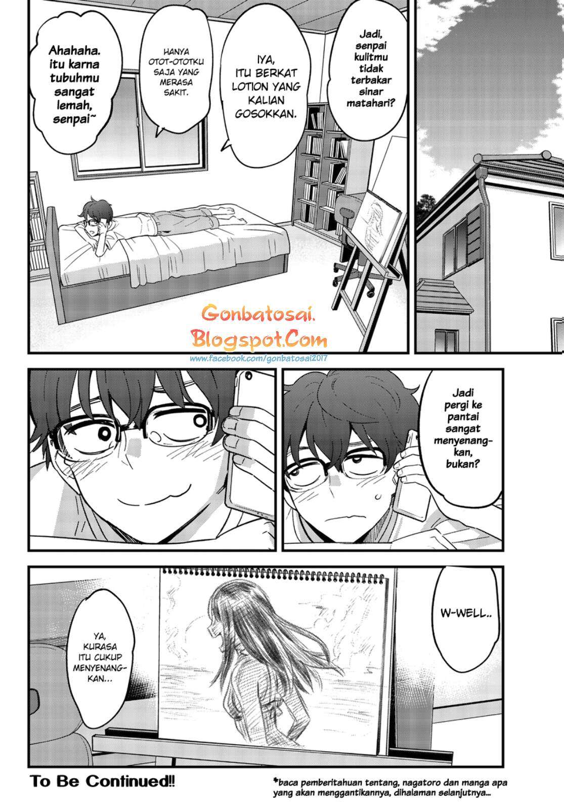Ijiranaide, Nagatoro-san Chapter 23 Gambar 25