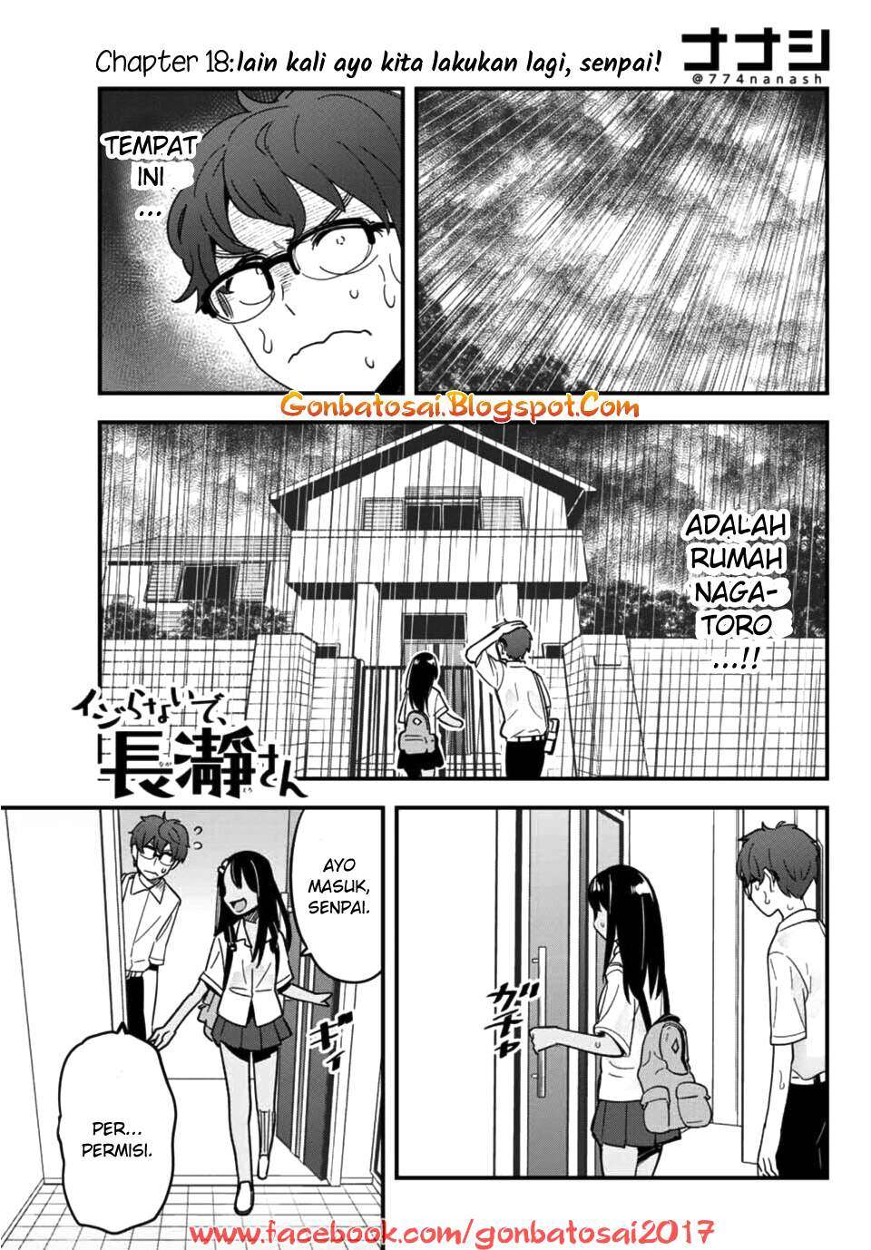 Baca Manga Ijiranaide, Nagatoro-san Chapter 18 Gambar 2