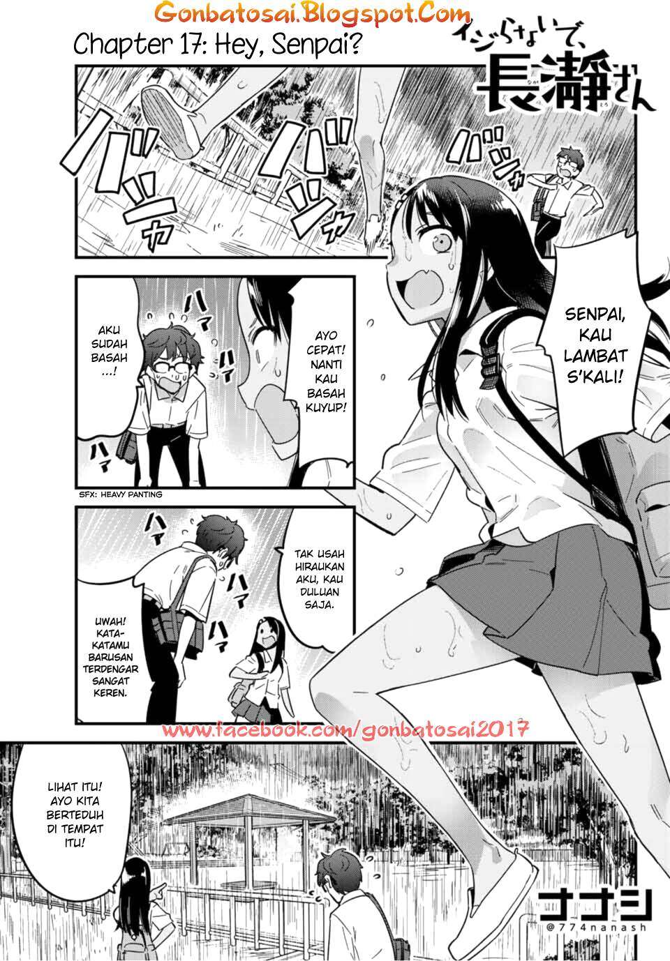 Baca Manga Ijiranaide, Nagatoro-san Chapter 17 Gambar 2