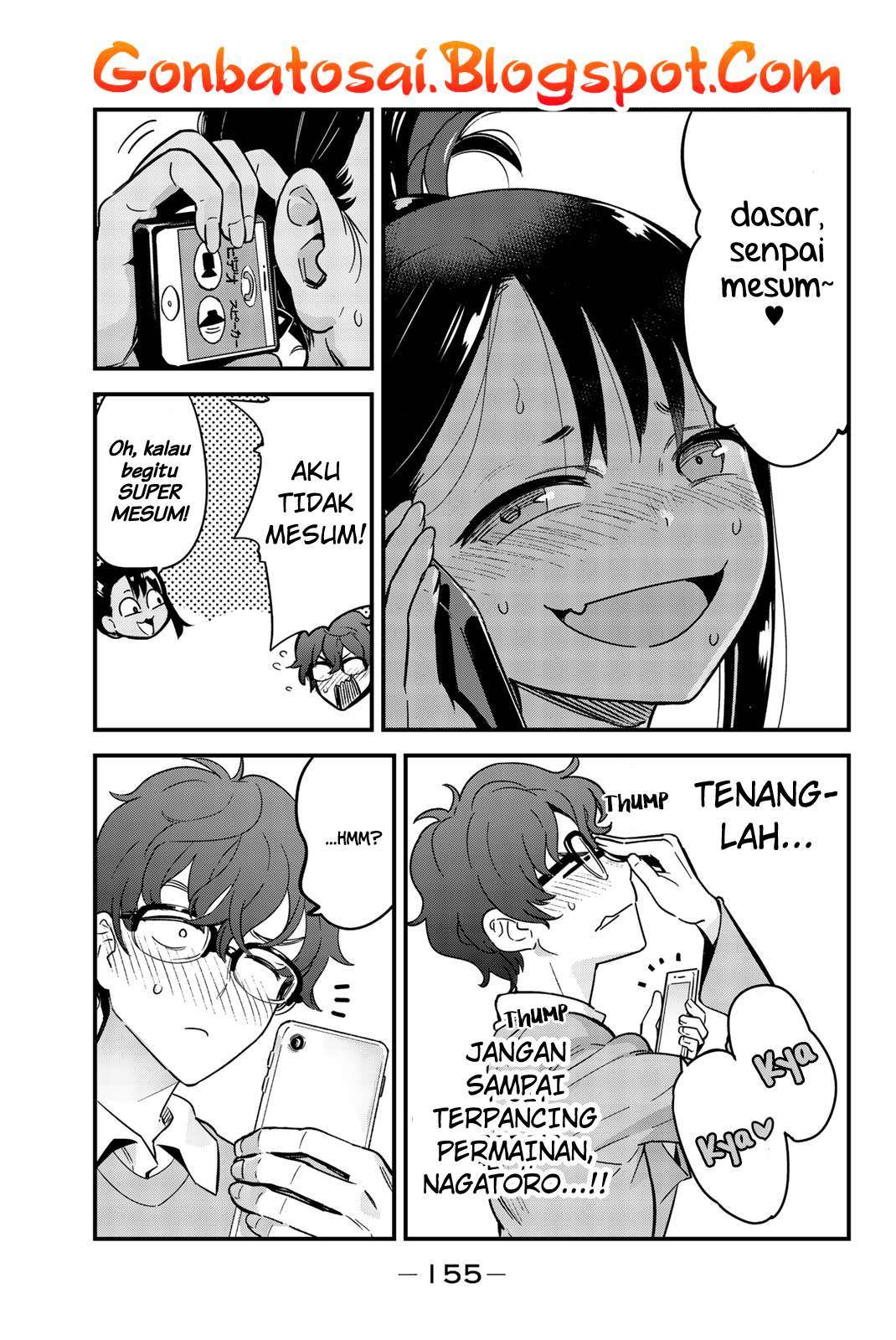 Ijiranaide, Nagatoro-san Chapter 8.2 Gambar 7