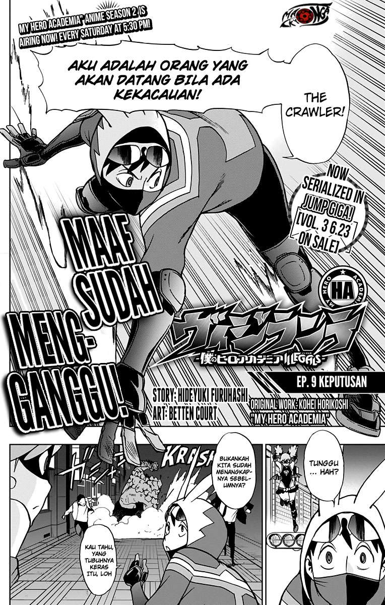 Baca Manga Vigilante: Boku no Hero Academia Illegal Chapter 9 Gambar 2