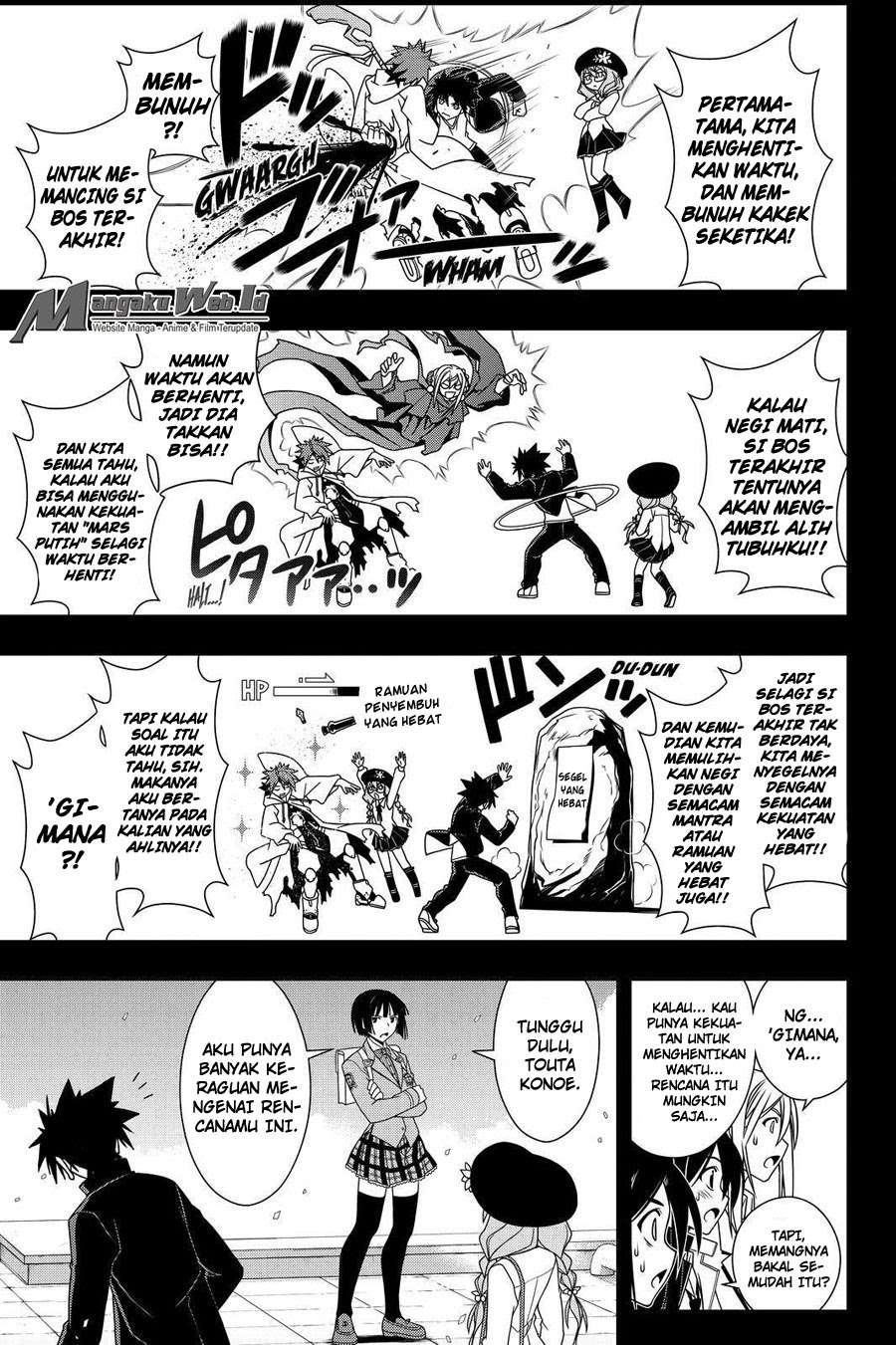 UQ Holder! Chapter 117 Gambar 8