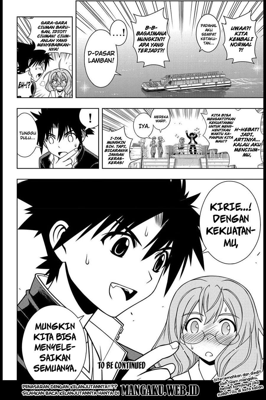 UQ Holder! Chapter 115 Gambar 17
