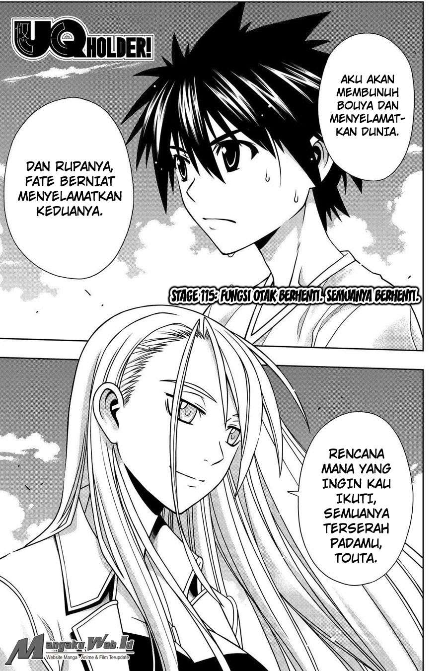 Baca Manga UQ Holder! Chapter 115 Gambar 2
