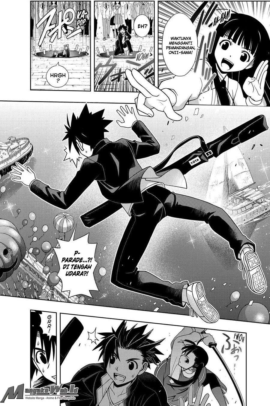 UQ Holder! Chapter 113 Gambar 3